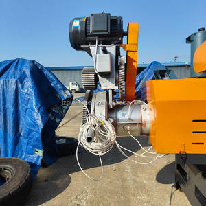 Granulador de película de nailon tejida para invernaderos con máquina de alimentación, equipo de granulación de residuos de bolsas y películas de plástico - Product Image 4
