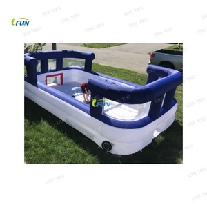 Patinoire de hockey sur air interactive en PVC et patinoire auto-gonflable pour la location événementielle – Produit sportif et de divertissement - Product Image 3