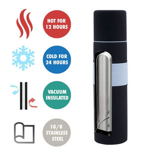 أكواب القش المعزولة الجديدة مطلية بالمطاط الأسود من الأرجنتين - Product Image 2