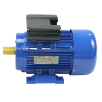 Moteur électrique monophasé 115/120V 2,2 kW, boîtier en aluminium, montage à bride, qualité fiable, contrôleur de vitesse, moteur AC