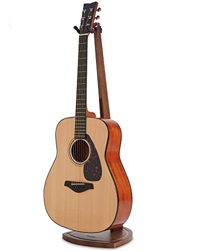 Wooden Guitar Stand Handcrafted Solid Mahogany