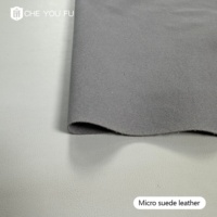 1,2 mm Weiches, Glattes, Umweltfreundliches, Schimmelresistentes, Knitterfreies Veganes Wildleder-Mikrofaserleder für Polstermöbel, Taschen und Autositze