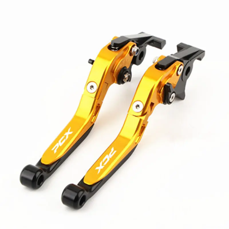 2023 PCX 160 PCX160 motorcycle spare parts cnc alu foldable extendable brake clutch levers wholesale in factory price