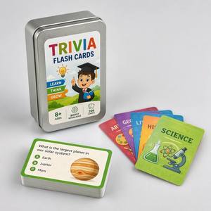 Carte Flash Educative Personalizzate Premium per Bambini, Gioco di Apprendimento di Scienza e Matematica, Scatola in Carta Ecologica Durevole per Famiglie - Product Image 6