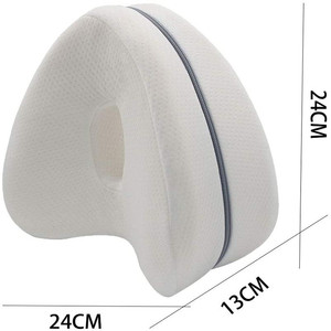 Bantal kaki untuk Tidur samping, bantal pelurus tulang belakang halus, meringankan nyeri pinggul, Linu, dengan tali elastis - Product Image 6