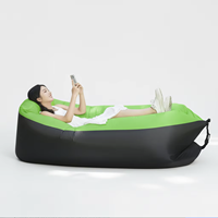Canapé-lit gonflable d'extérieur personnalisé en gros, chaise longue multifonctionnelle portable, chaise musicale pour le camping et les pique-niques