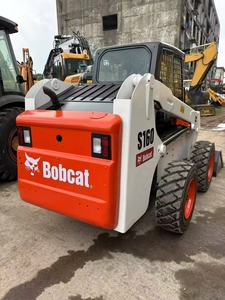 Temukan ikon serupa Bobcat menggunakan roda Mini Skid Steer S160 2.7ton kondisi sangat baik suku cadang asli dengan EPA - Product Image 4