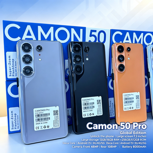 Teléfono Móvil 2026 CAMON 50 PRO 5G Desbloqueado, 16GB RAM, 1TB ROM, Cámara de 108MP, Pantalla HD Grande, Versión en Inglés, CDMA - Product Image 1