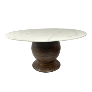 Muebles de comedor Mesas de comedor redondas de mármol de gran tamaño giratorio de gama alta con <span class=keywords><strong>Lazy</strong></span> <span class=keywords><strong>Susan</strong></span> - Product Image 2
