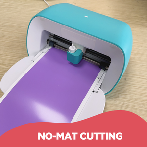 Kit de vinyle thermocollant intelligent Diylobby 12x12 <span class=keywords><strong>Mat</strong></span> R20 avec cartes de désherbage et ruban de transfert, lot de 10, pour T-shirt DIY Maker 3/Explore 3 10 - Product Image 4