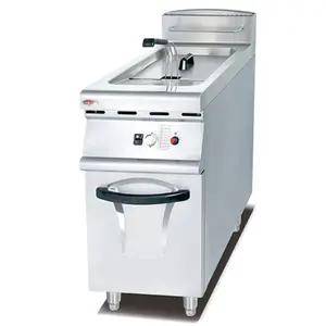 20L Best Price Potato Chips Frying French Fries Commercial Deep Gas Fryer Thermostat Ot-975d