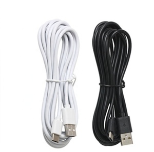 Cable de carga USB tipo C redondo de 2m, Cable de carga rápida para teléfono móvil Samsung S10 Plus Huawei P30 - Product Image 1
