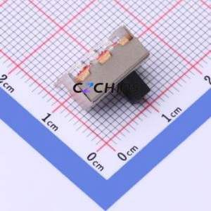 SS-12F23-G4 Slide Switch Through hole Component (THT) Switch Single Pole Double Throw Rectangle Pin Header PC Pin 13mm - Product Image 1