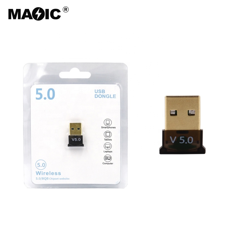 Универсальный беспроводной мини-приемник Bt v5.0 с Bluetooth 5,0 Usb-адаптер