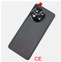 Boîtier de couvercle arrière de batterie pour OnePlus 11 couvercle de batterie en verre couvercle de batterie boîtier arrière avec objectif de caméra et autocollant