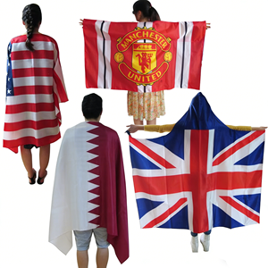 Bandera Corporal Gahumi para Fanáticos del Fútbol Americano, Capa con Bandera Americana para Eventos <span class=keywords><strong>y</strong></span> Actividades - Product Image 1
