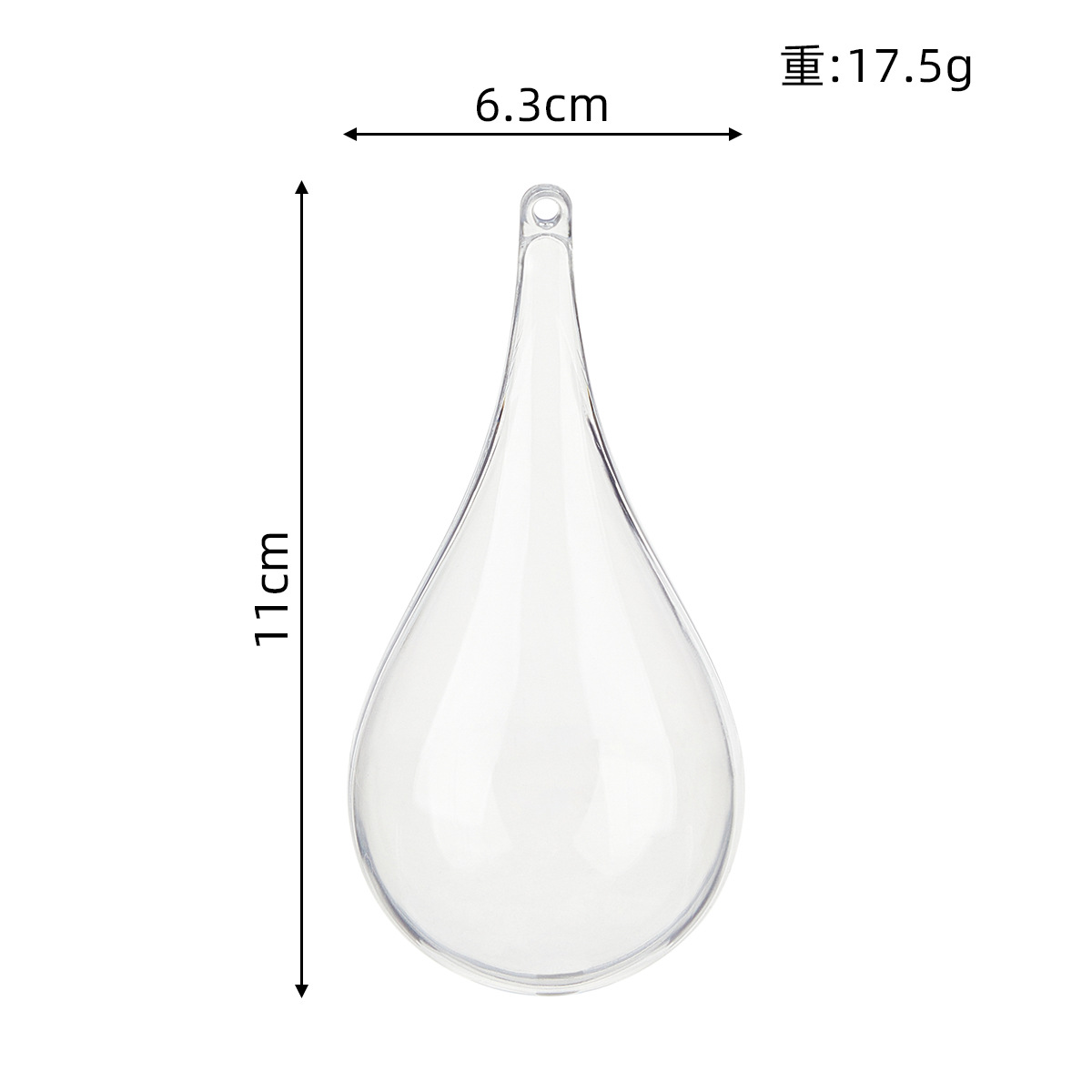 gota de agua blanca