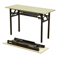 Bureau en bois pliable à hauteur réglable avec mécanisme à ressort - Bureau portable pour le travail et les études scolaires à usage commercial