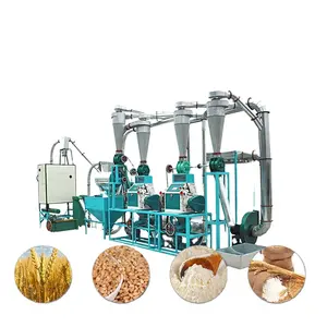 Cost of complete line European standard 10t wheat flour machine