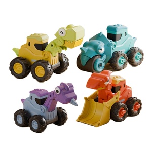 Produits à succès, apparence de <span class=keywords><strong>dessin</strong></span> <span class=keywords><strong>animé</strong></span>, presser et faire rouler, héros dinosaures, dinosaures populaires, camion à inertie, animaux de la forêt, jouets de voiture pour enfants - Product Image 1