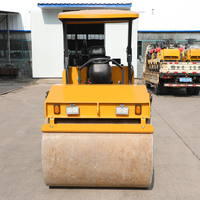 Compacteur routier haute performance à double tambour vibrant pour asphalte et sol