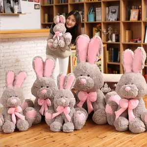 핫 세일 새로운 디자인 좋은 품질 토끼 인형 봉제 장난감 사용자 정의 거대한 토끼 장난감 봉제 인형 동물