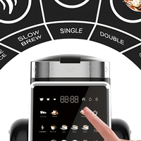 Machine à café turque commerciale, cafetière turque, machine à expresso, cafetière électrique 4 tasses pour la maison