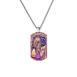 Colorido The Straw Hat Pirates cuerda cadena Acero inoxidable <span class=keywords><strong>anime</strong></span> Dog tag una pieza <span class=keywords><strong>Gear</strong></span> 5 Luffy collar - Product Image 5