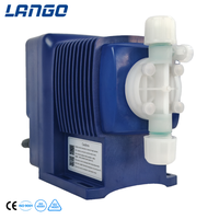 Pompe à diaphragme LANGO EM-B15FR, résistante à la corrosion, avec affichage LCD électromagnétique, pour la manipulation d'acides et de bases, traitement chimique