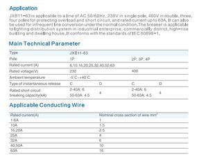 <span class=keywords><strong>4P</strong></span> 4 ПОЛЮСА MCB мини-выключатель оптом 230 В 400 В AC MCB выключатель 10A 16A 20A 25A 32A 40A 50A 63A MCB выключатель - Product Image 5