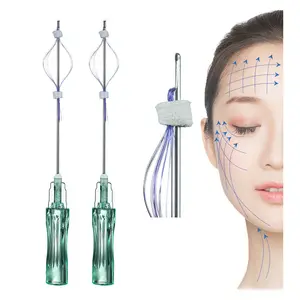PDO facial lifting thread thread lift facial firming wrinkle removal Lifting Thread Double Arm Needle