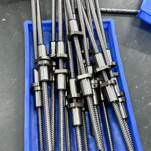 High-Precision Custom Length <b>Ball</b> Screw SFU1605 SFU2010 SFU8010 <b>Steel</b> <b>Ball</b> Screw for Cnc Machining Parts - Product Image 1
