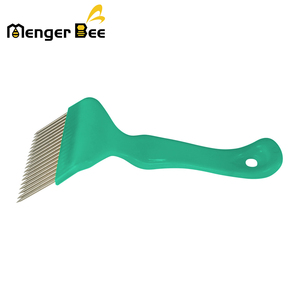 PP Stainless Steel 18-Piece Fine Needles Uncapping Forks Beekeeping Straight/Bend Types New Honeycomb Scraper Equipment Menger - Product Image 5