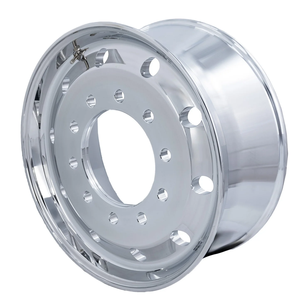 Ruedas de Repuesto para Camión de 24.5 Pulgadas de Aluminio Cromado Nuevas y Personalizadas - Precio al por Mayor - Product Image 6
