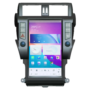 Radio estéreo para coche con pantalla Tesla de 13.6 pulgadas y sistema Android para Toyota Prado LC150 2014-2017, con Carplay, navegación y actualización de la unidad principal del coche. - Product Image 1
