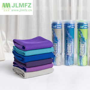 Jiemeirui Cooling <b>Towel</b> 30x90 Cm Quick Dry Ice Silk Sports <b>Towel</b> For Gym Outdoor Use - Product Image 5
