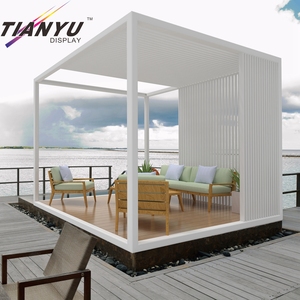 Profilé de jardinage motorisé étanche en Aluminium, équipement utilisé pour les parcs de dinde, arêtes, Pergola de gazébo haut c - Product Image 1