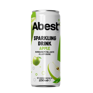 Boissons gazeuses sans sucre délicieuses et rafraîchissantes, directement OEM ODM, Abest Peach Sparkling Water, boissons infusées en canettes de 250 ml - Product Image 2