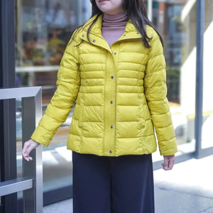 Nuevo diseño de moda, chaleco acolchado de invierno para mujer, chaqueta sin mangas de nailon acolchado - Product Image 3