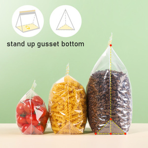批发可重复密封双拉链袋食品收纳袋立式冷冻袋分配器 - Product Image 4