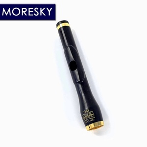 MORESKY Piccolo en ébène, clé de Do, tonalité Do, corps en cupronickel plaqué or, matériau Grenadilla, MPC-1631 - Product Image 5