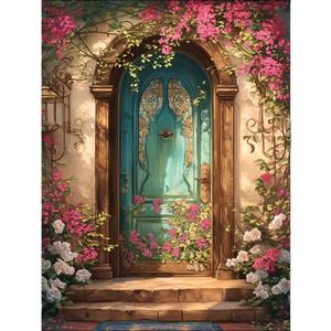 Fábrica DIY Craft Set <span class=keywords><strong>Anime</strong></span> decoración del hogar pintura por número Kit acrílico aceite paisaje estilo pintura Digital - Product Image 5