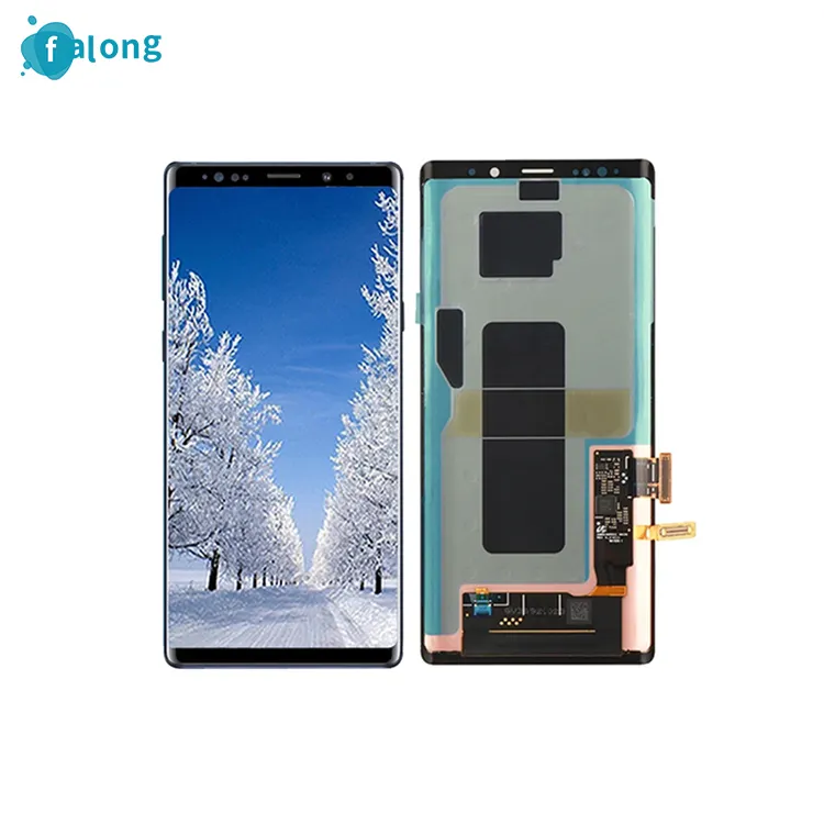 Baru 6.4 "Note 9 Penggantian untuk SAMSUNG GALAXY Note 9 N960D N960F N960 N9600 LCD Display Layar Sentuh dengan Bingkai