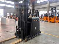 Nouveau chariot élévateur à palettes en acier à contrepoids électrique de 2 tonnes de capacité, élévation de 3 mètres, pour usage domestique, chariot élévateur à palettes en bloc