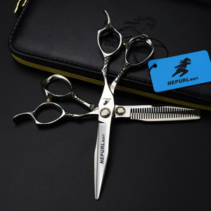 <span class=keywords><strong>Ciseaux</strong></span> à cheveux japonais <span class=keywords><strong>argent</strong></span>és XL 01 de 6,0 pouces en promotion, <span class=keywords><strong>ciseaux</strong></span> de coiffure pas chers, <span class=keywords><strong>ciseaux</strong></span> de barbier HS-944 - Product Image 2