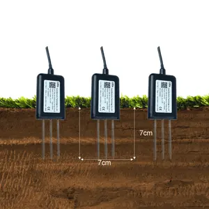 Sensor agrícola inteligente de la humedad de la temperatura del suelo barato de la huerta de los árboles, de los árboles