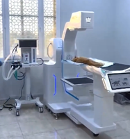 Scanner CT pour clinique vétérinaire et hôpital, compatible avec les modes DR statique, DR dynamique et CT, résolution spatiale HD
