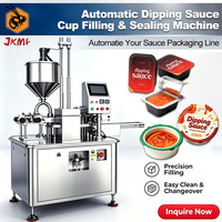 Machine automatique de remplissage et de scellage de gobelets pour sauces (1oz, 2oz) – Ketchup, mayonnaise, sauces variées