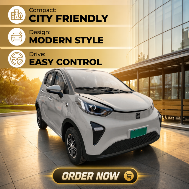 Wholesale Cheap 2026 New Energy Vehicles Long Range Electric Pickup RWD Single Drive Motor 50kW Light Seats