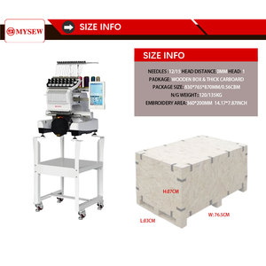 Universal Automatic Extensive Embroidery Functions MFS1500 Compatibility MYSEW Industrial Multi Needle Sequin Embroidery <b>Machine</b> - Product Image 2